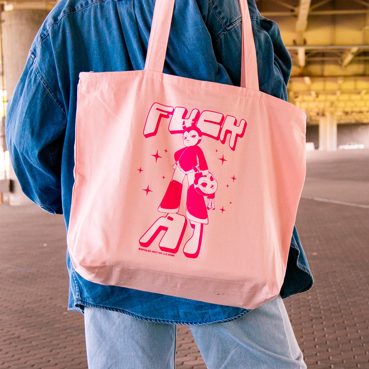 Lil Brat F*ck AI Tote Bag