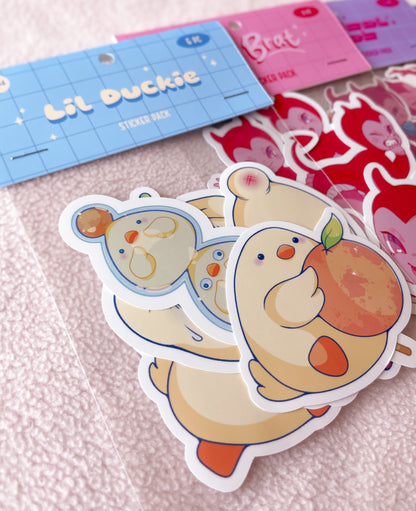 'Lil Duckie' Sticker Pack