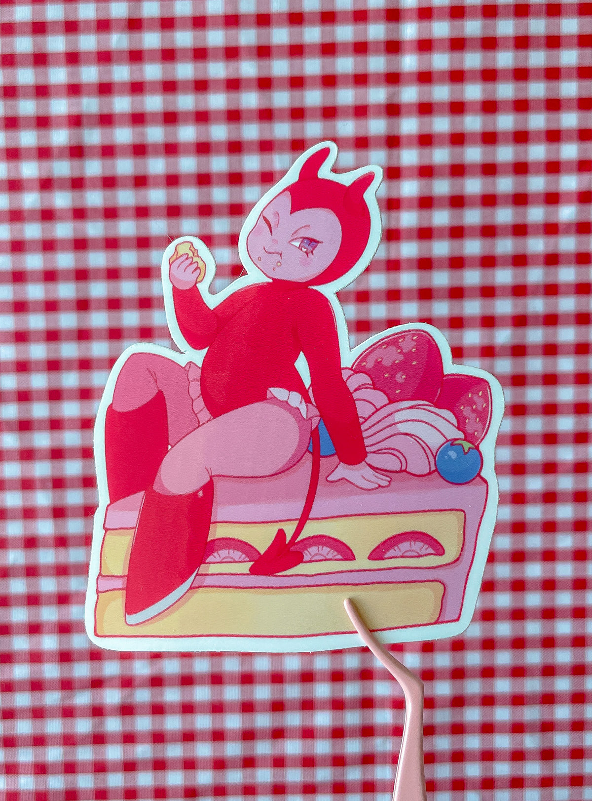 A Lil Sweet Treat Single Die Cut Sticker